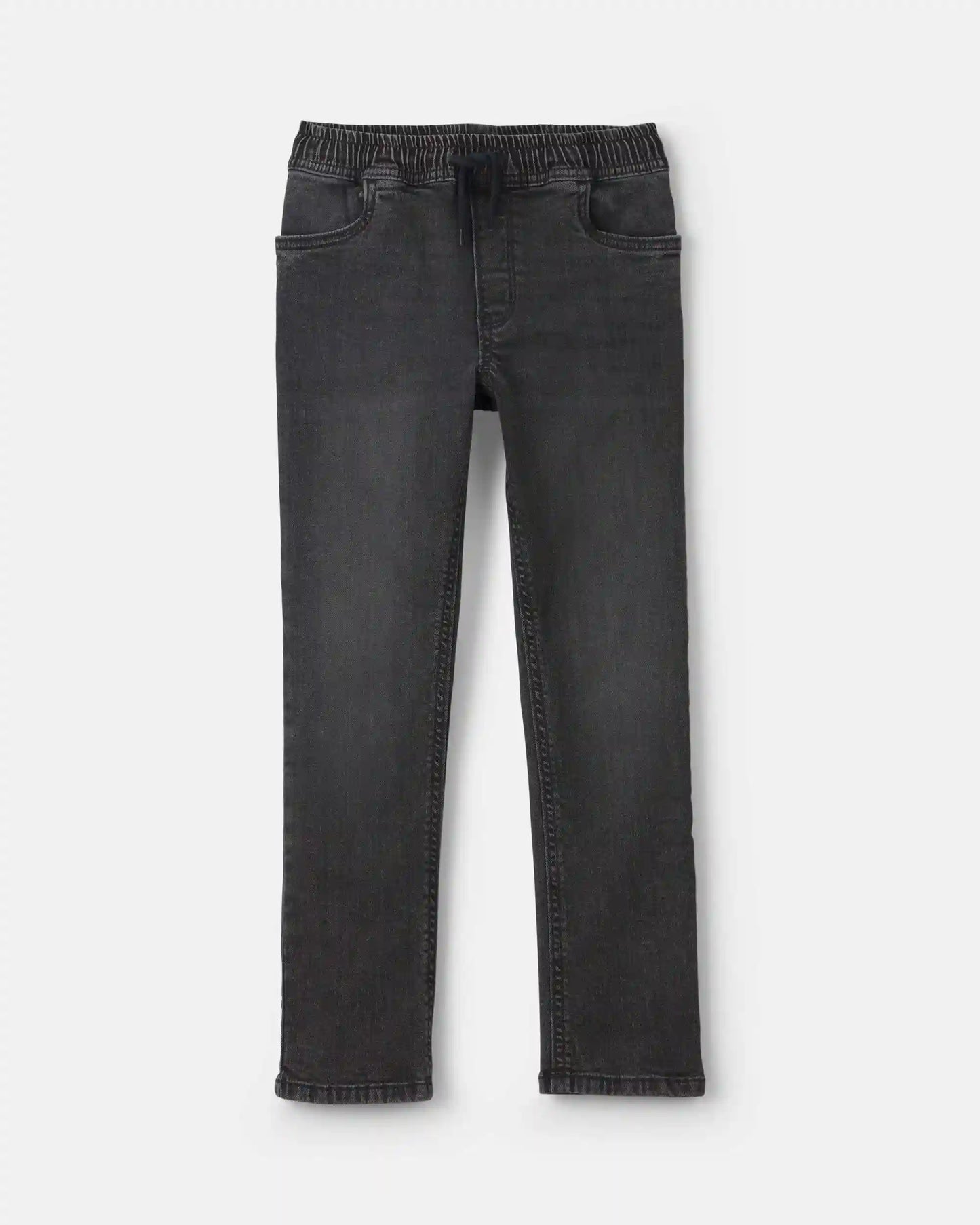 Boys Tapered Denim Jeans - Black