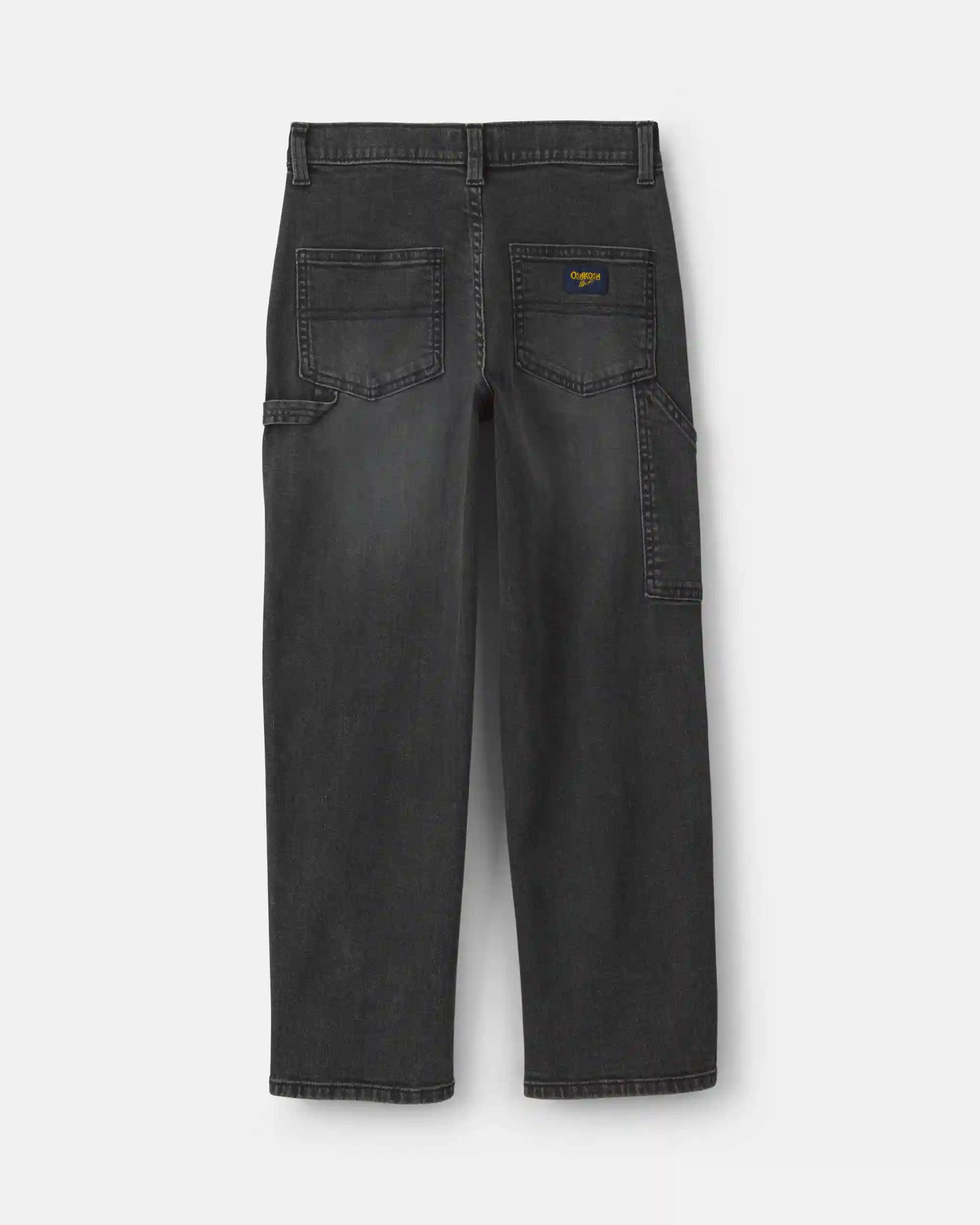 Boys Denim Baggy Jeans - Charcoal Wash