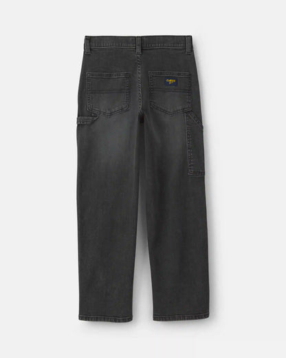 Boys Denim Baggy Jeans - Charcoal Wash