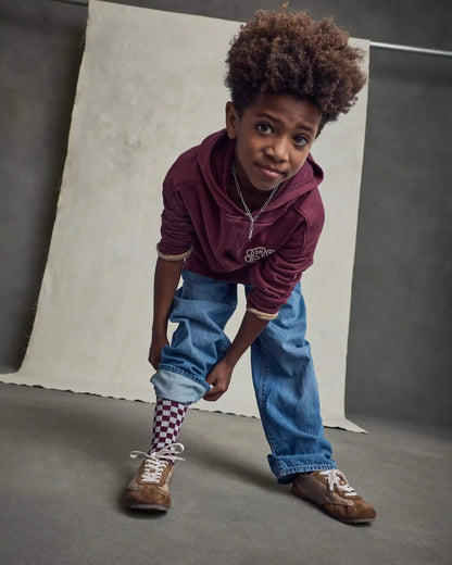 Boys Denim Baggy Jeans - Medium Wash