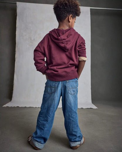 Boys Denim Baggy Jeans - Medium Wash