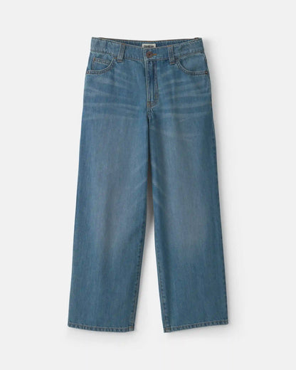Boys Denim Baggy Jeans - Medium Wash