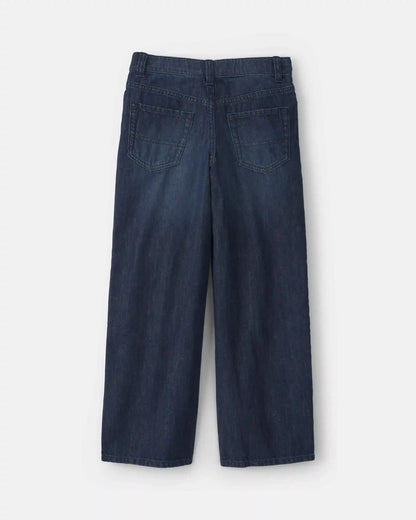 Boys Denim Baggy Jeans - Dark Wash