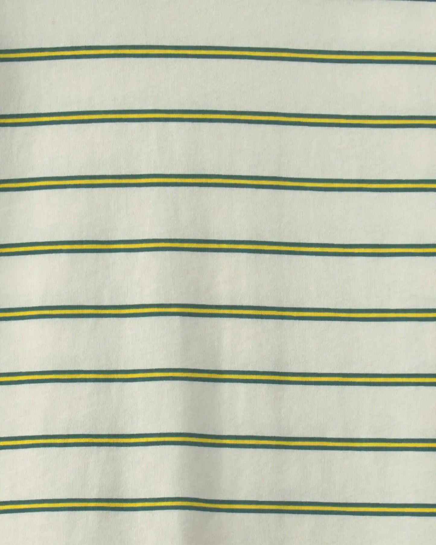 Boys Striped Long-Sleeve T-Shirt - Cream/Green
