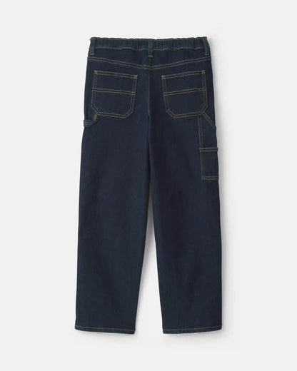 Boys Denim Baggy Jeans - Dark Wash