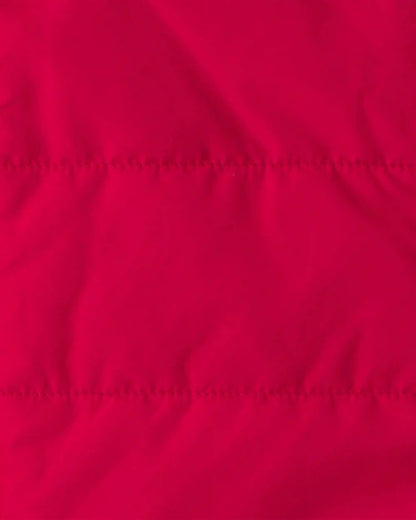 Boys Zip-Up Vest - Red