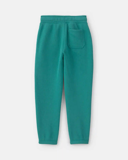Boys Fleece Joggers - Green