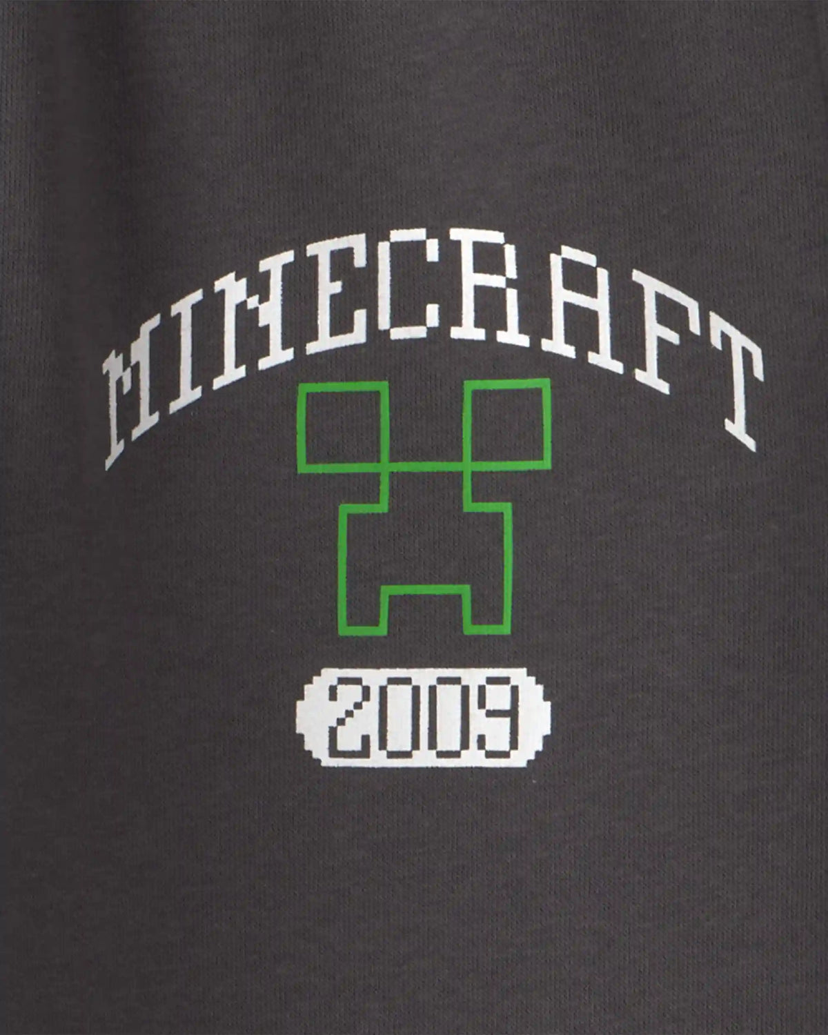 Boys Minecraft® Fleece Joggers - Black
