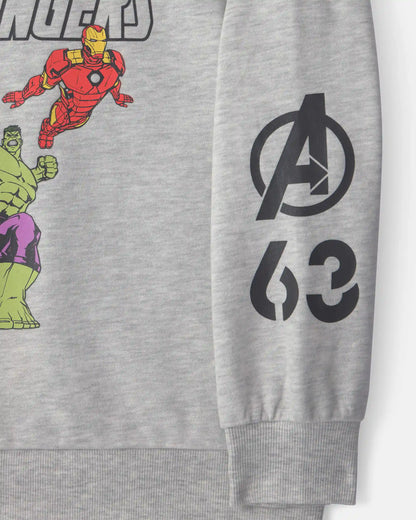 Boys ©Marvel Avengers Pullover Sweatshirt - Grey