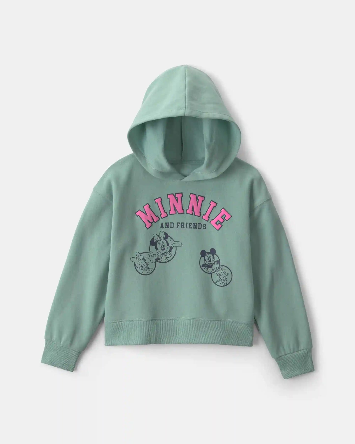 Girls Disney© Minnie Mouse Fleece Hoodie - Green