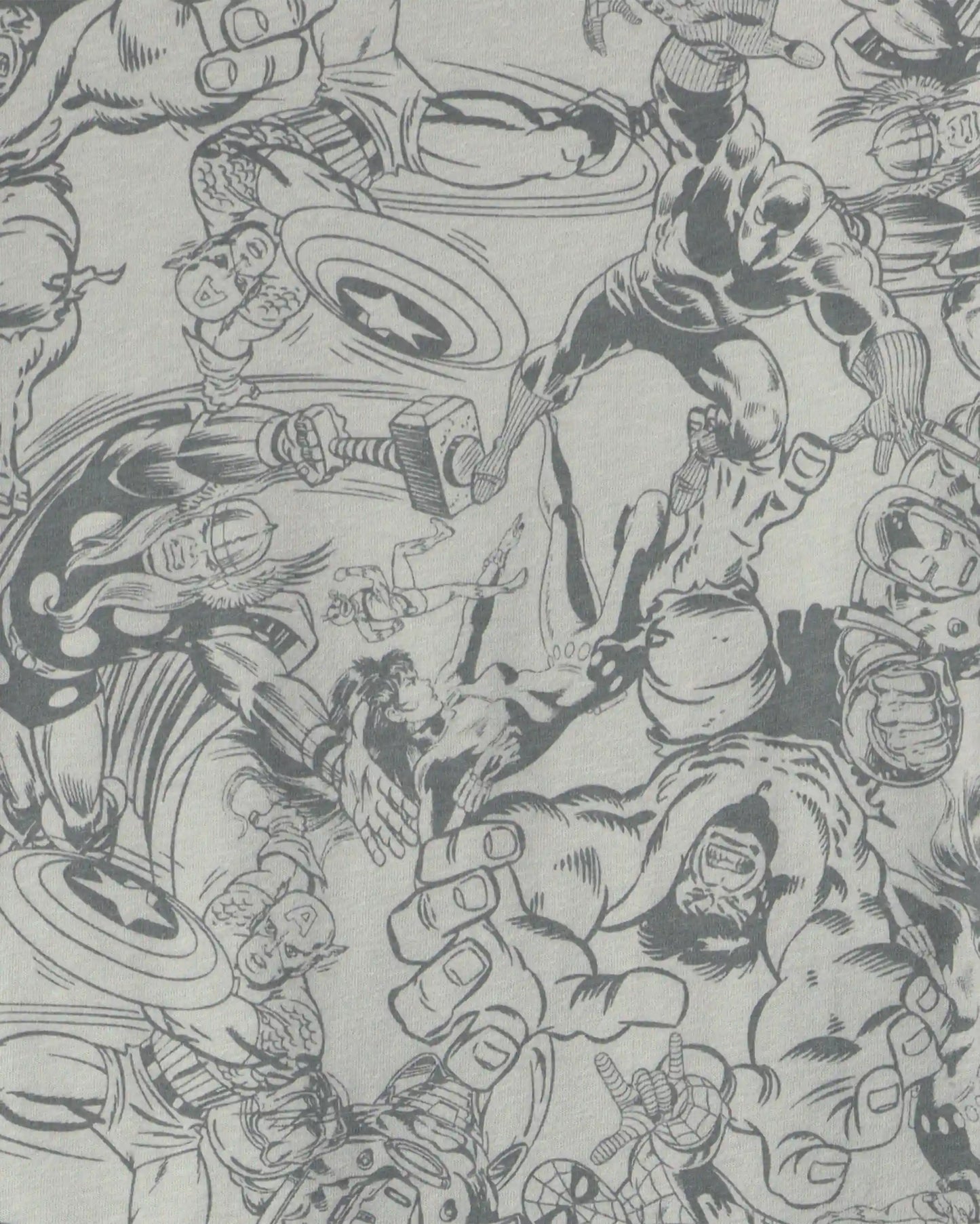 Boys 3-Pack ©Marvel Long-Sleeve Multipack Tops