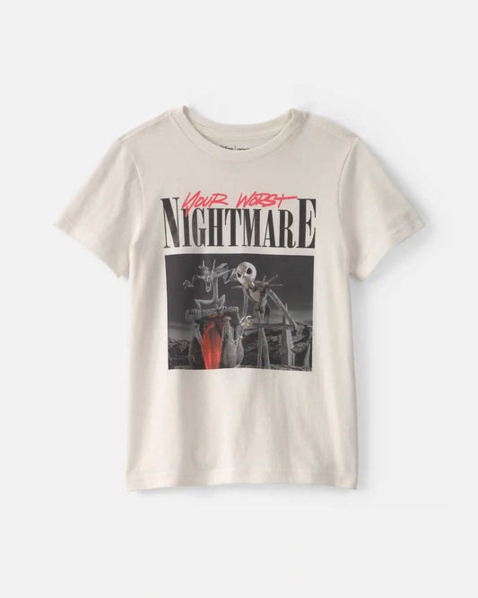 Boys Disney© Nightmare Halloween Graphic Tee - Cream