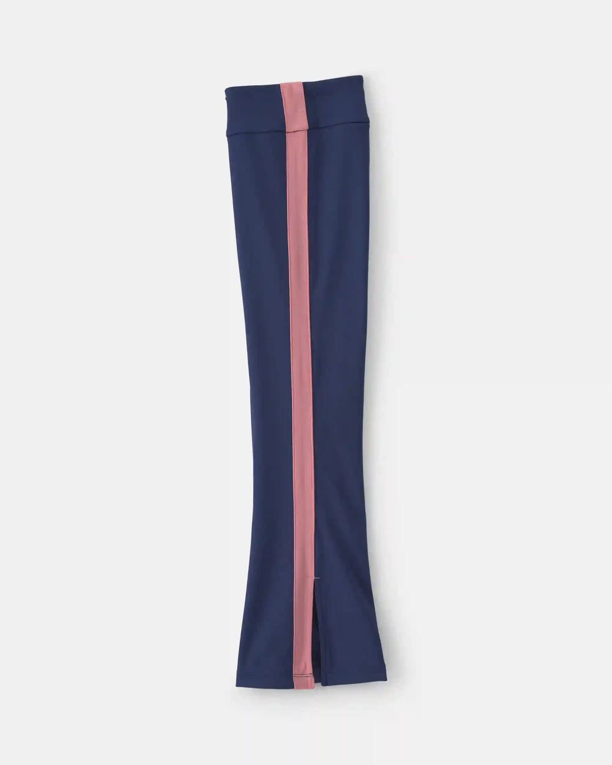 Girls Pull-On Stretch Active Flare Leggings - Navy Blue/Pink