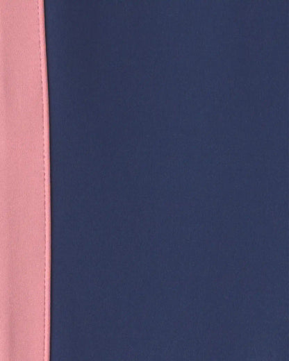 Girls Pull-On Stretch Active Flare Leggings - Navy Blue/Pink