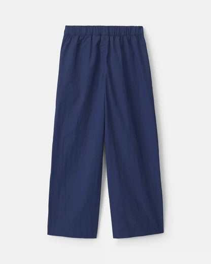Girls Nylon Track Pants - Navy Blue