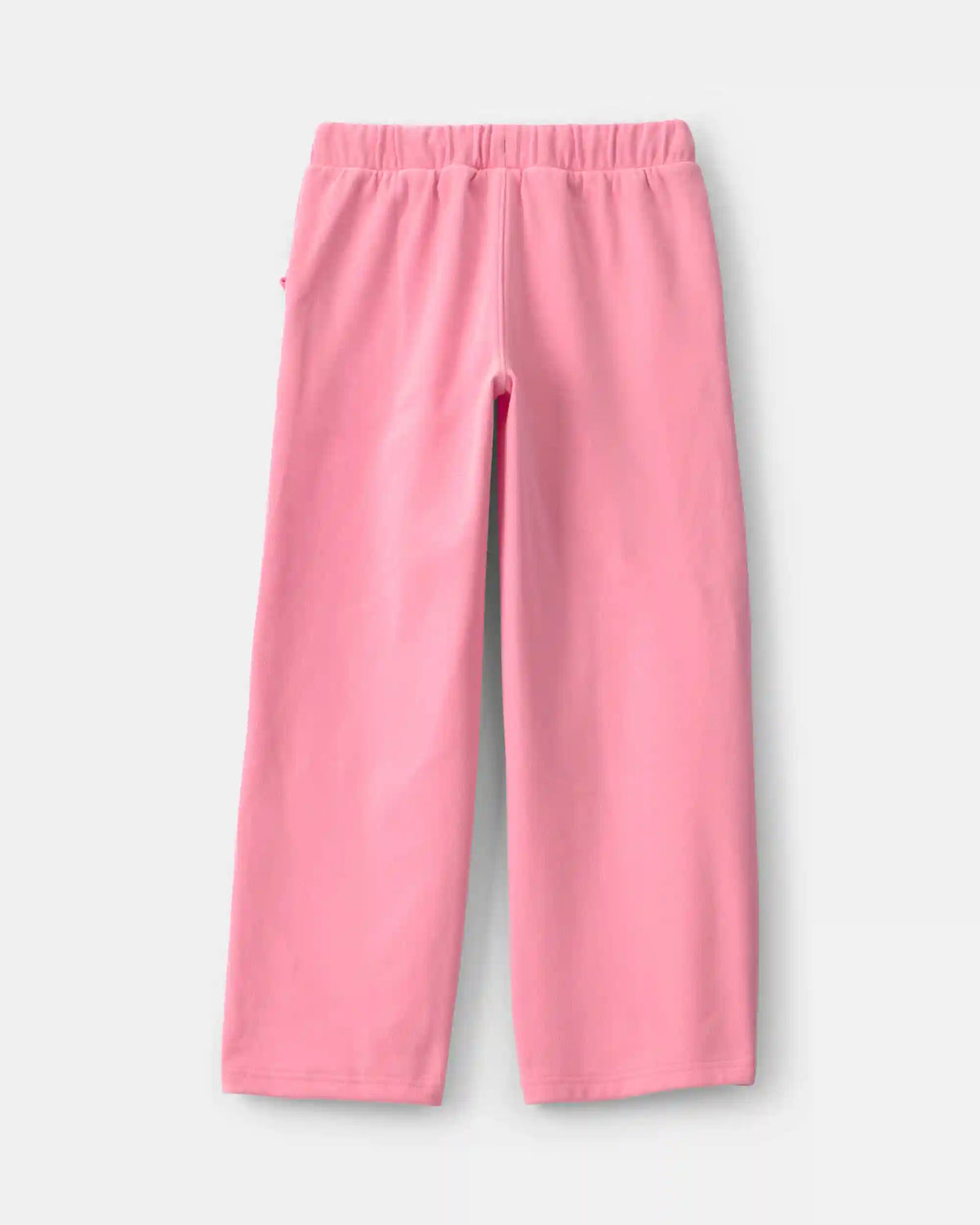 Girls Ribbed Pull-On Pants - Pink