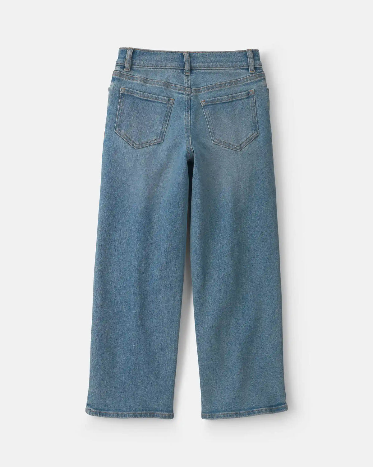 Girls Denim Straight Jeans - Light Wash