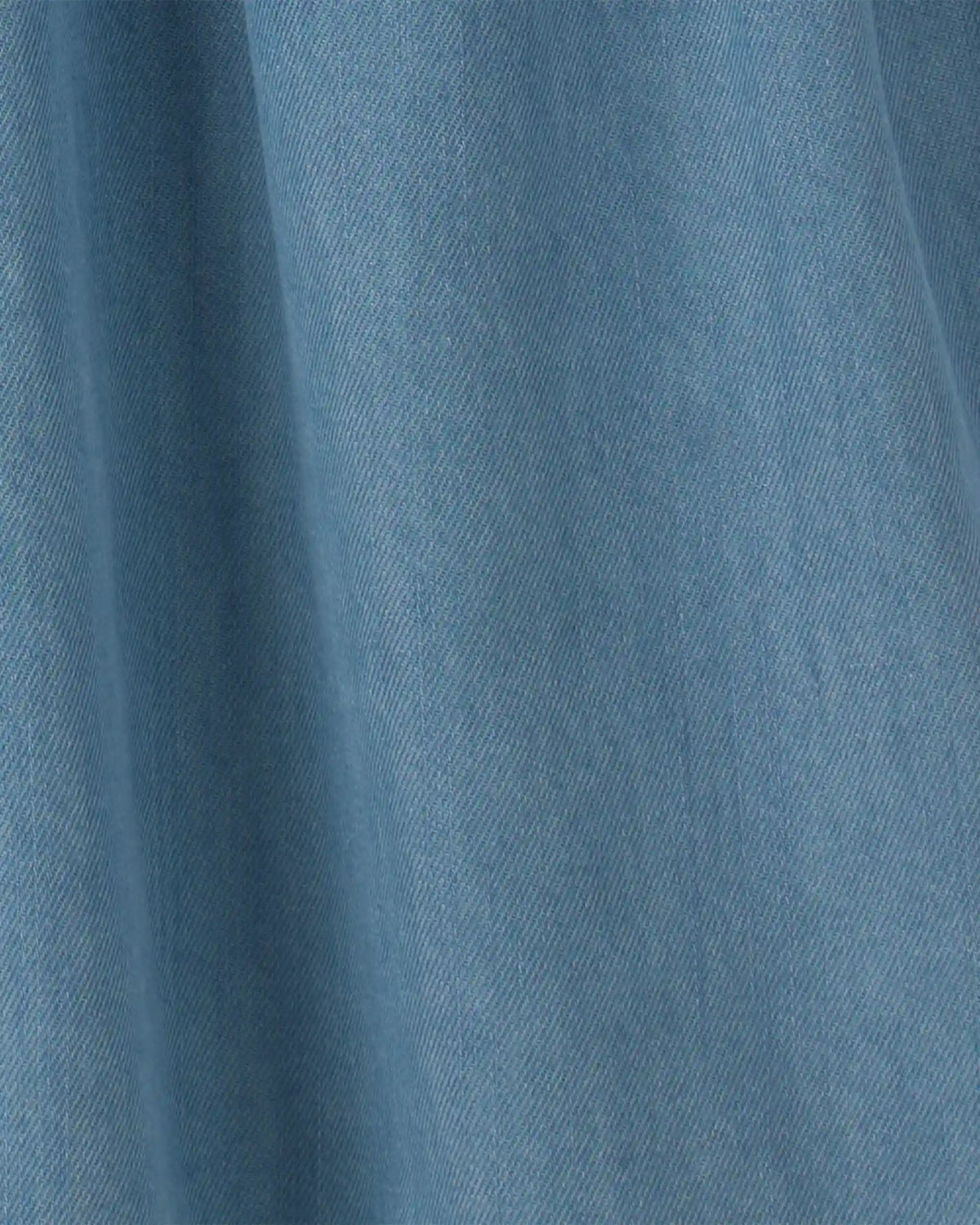 Girls Denim Short-Sleeve Dress - Indigo