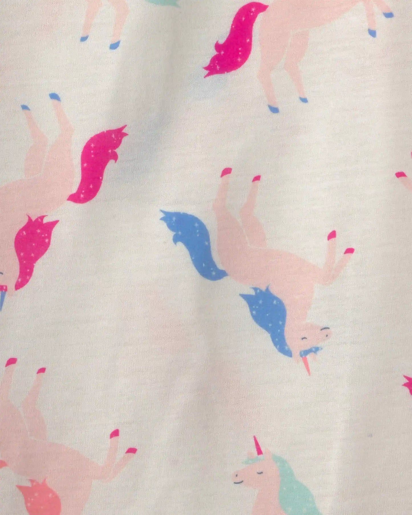Girls 2-Pack Unicorn Loose Fit Night Gown - Pink