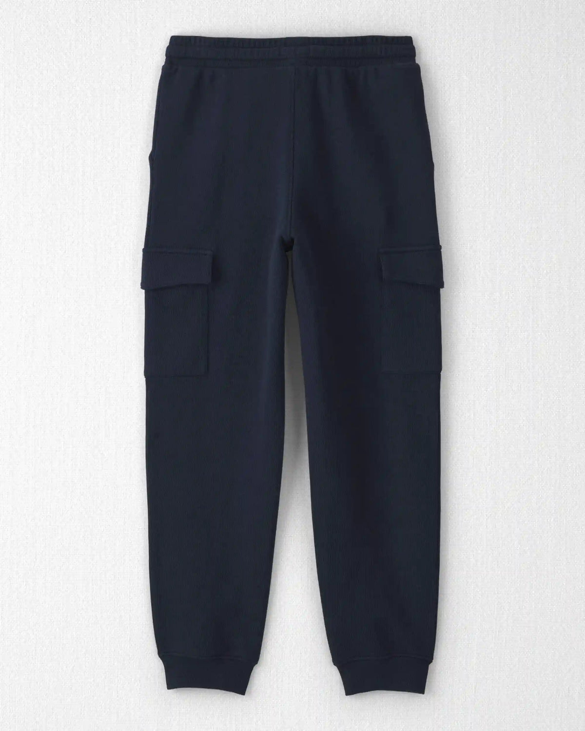 Boys Organic Cotton French Terry Cargo Pants