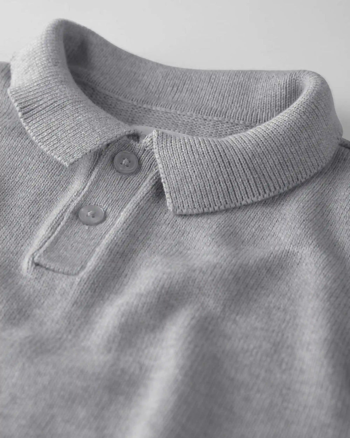 Boys Organic Cotton Sweater Knit Polo