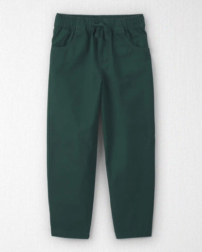 Kids Organic Cotton Baggy Twill Pants