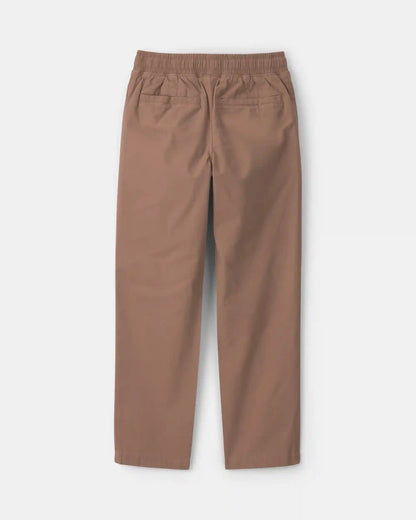 Boys Twill Pants - Brown