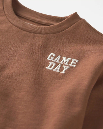 Kids Organic Cotton 'Game Day' French Terry Sweatshirt