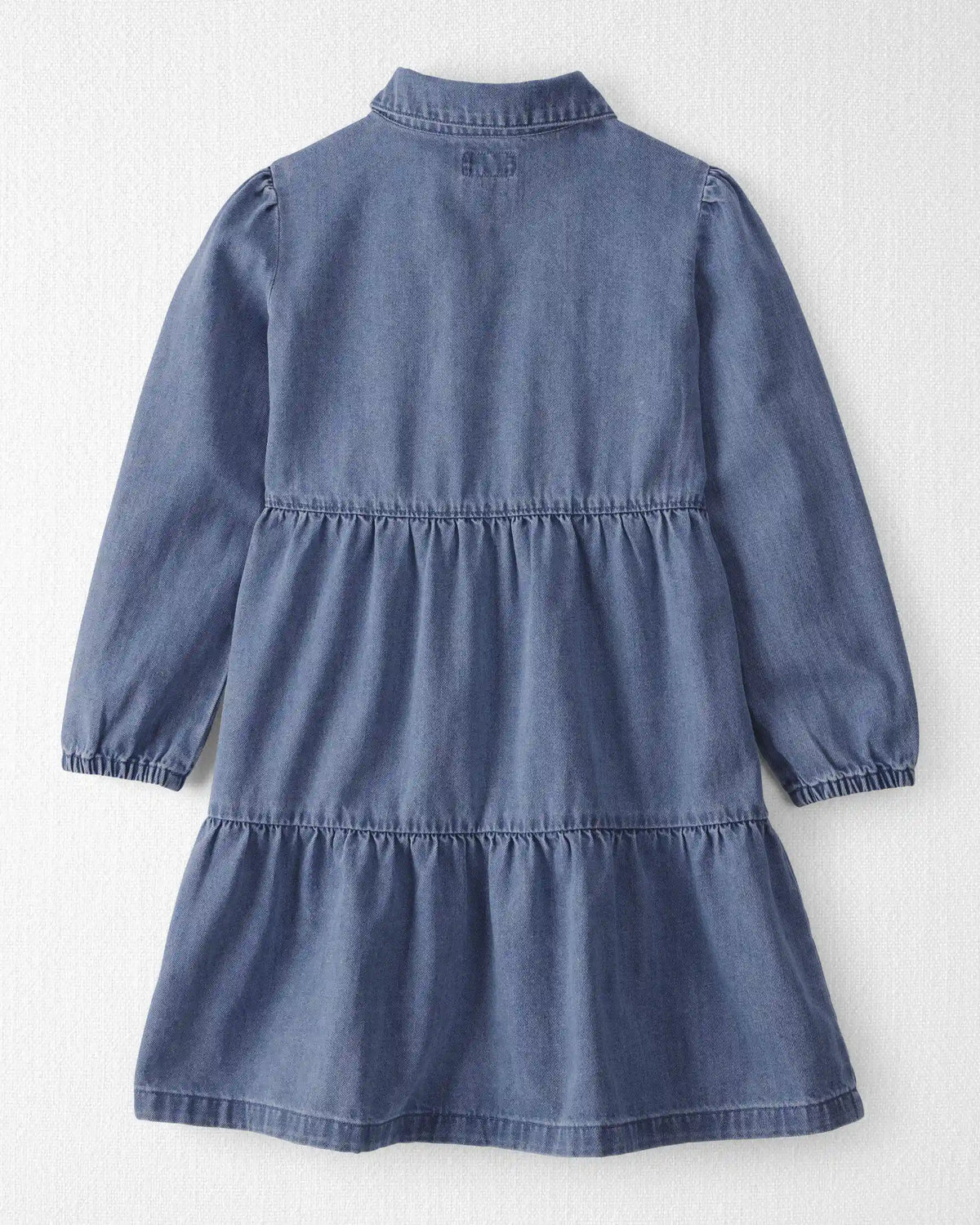Girls Organic Cotton Denim Dress