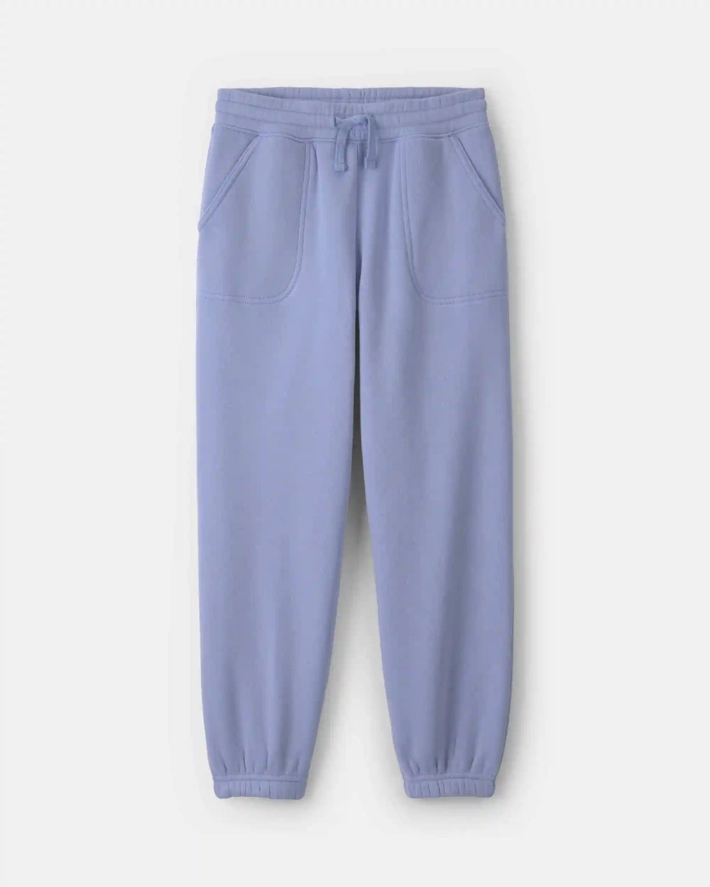 Girls Fleece Joggers - Blue
