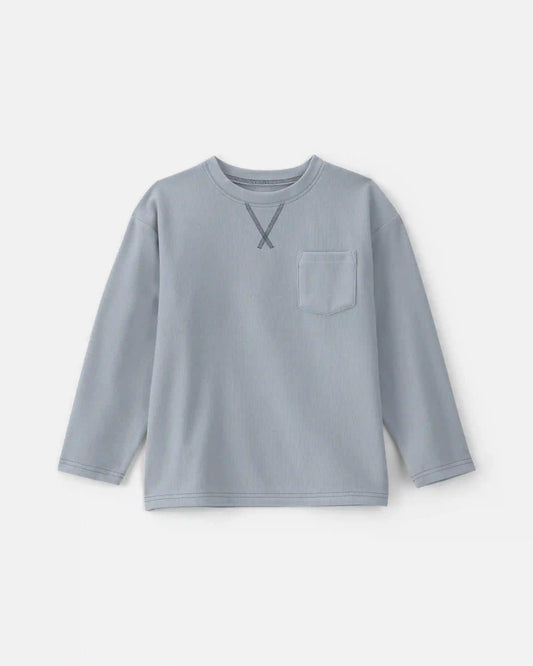 Boys Long-Sleeve T-Shirt - Blue