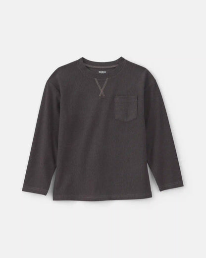 Boys Long-Sleeve T-Shirt - Grey