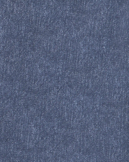 Girls Chambray Fleece Joggers - Medium Wash