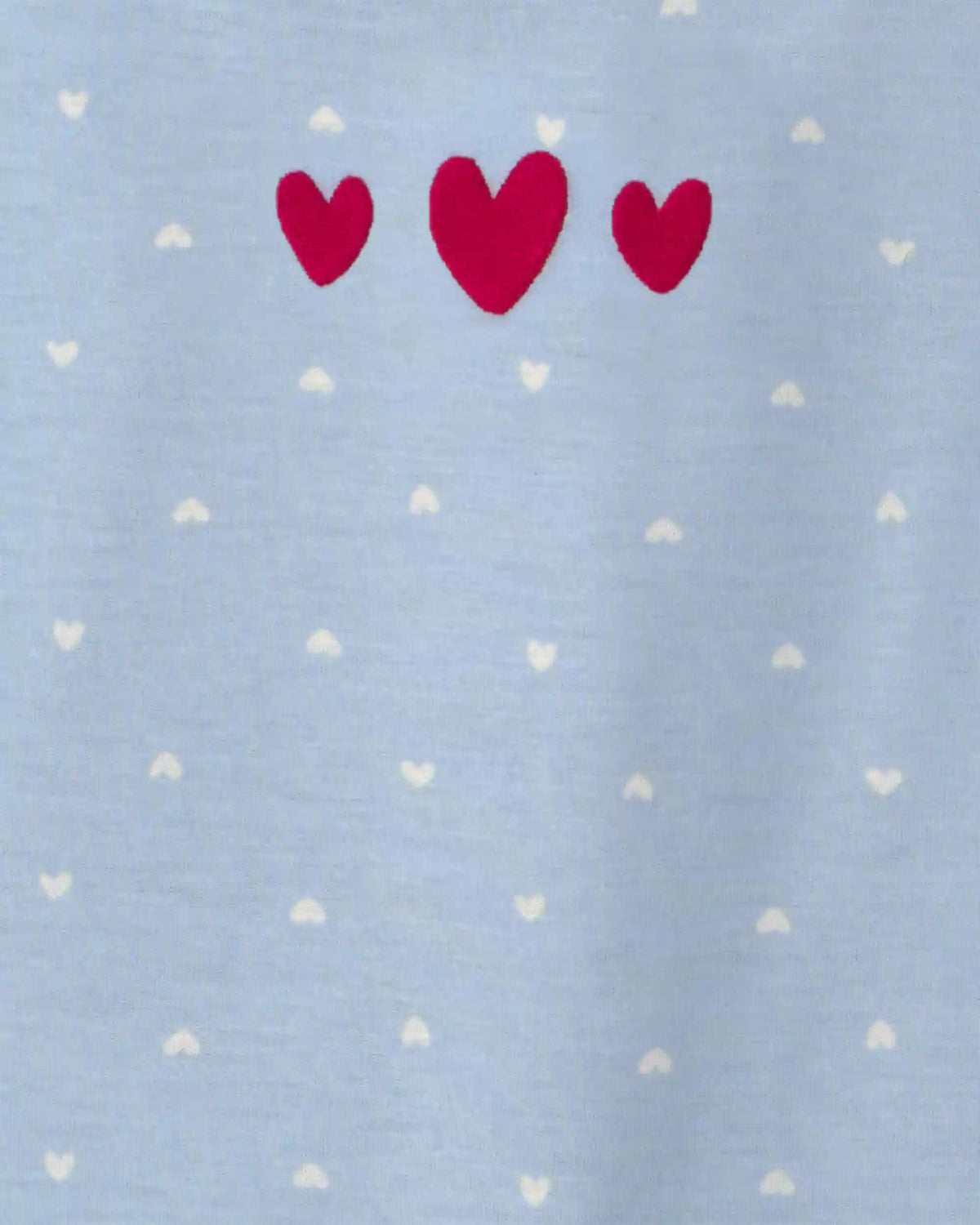Girls 2-Pack Valentine's Day Loose Fit Night Gown - Pink/Blue