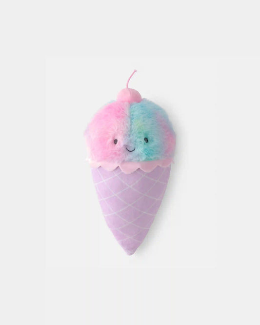 Boys Ice Cream Plush Toy - Purple