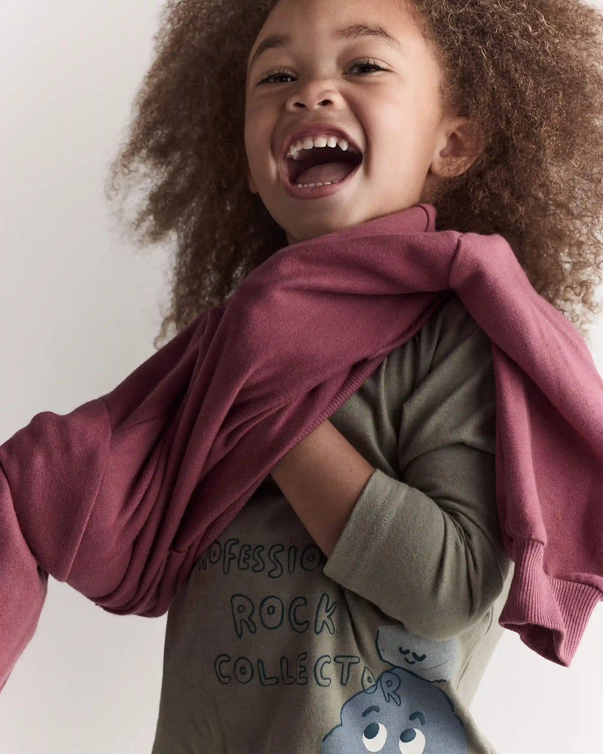 Toddler Otter Sweatshirt™ with Pockets - Burgundy