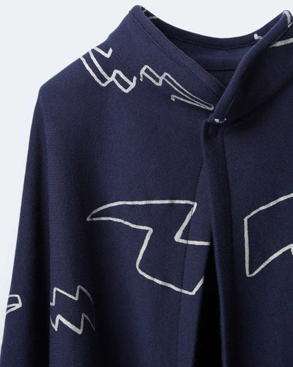Toddler Lightning Bolt Dress Up Cape - Navy