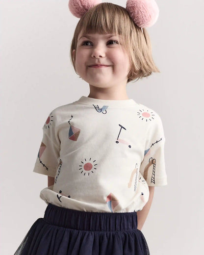 Toddler Girl Avenue Twirl™ Mini Skirt with Tulle - Navy