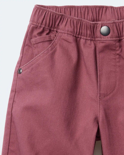 Toddler Barrel Pant - Burgundy