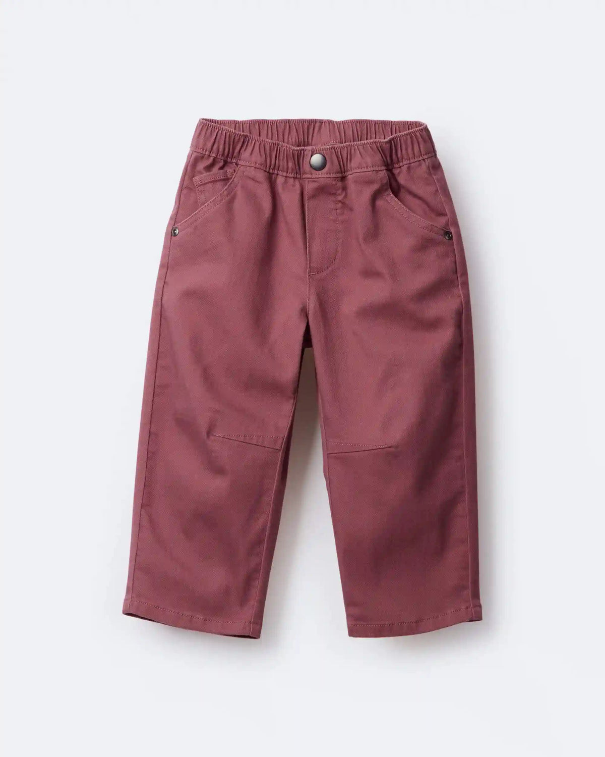 Toddler Barrel Pant - Burgundy