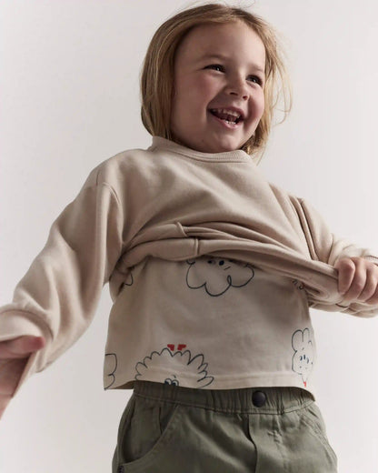 Toddler Otter Sweatshirt™ with Pockets - Khaki