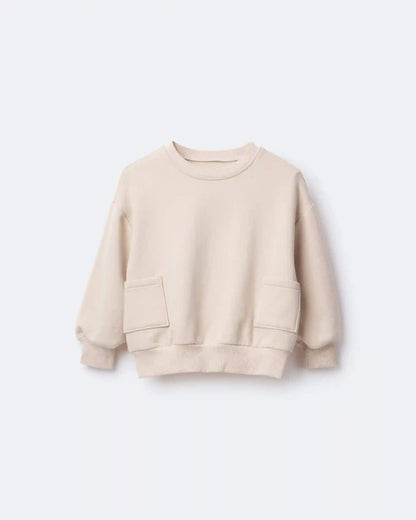 Toddler Otter Sweatshirt™ with Pockets - Khaki