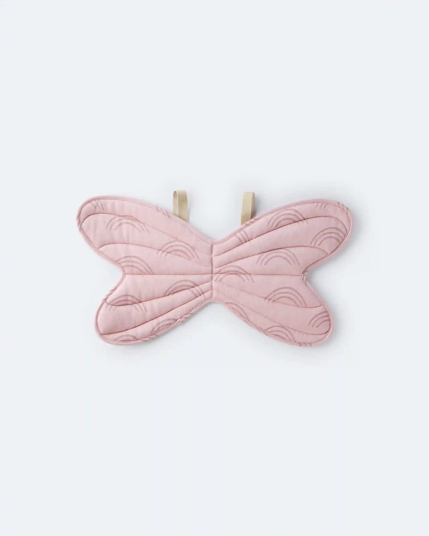 Toddler Girl Rainbow Dress Up Wings - Light Pink