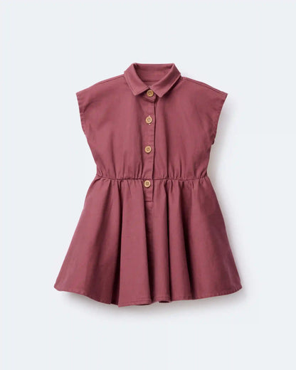 Toddler Girl Avenue Twirl™ Dress - Burgundy