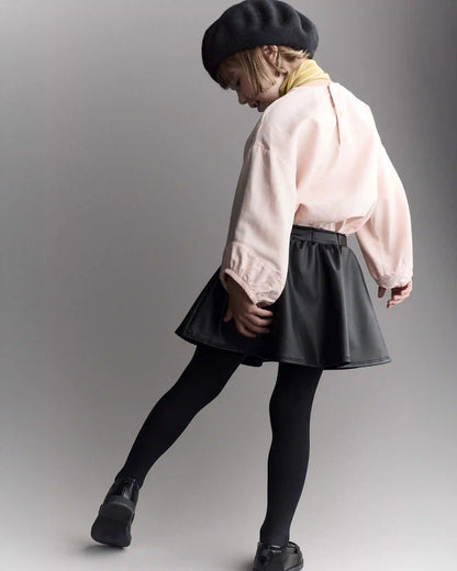 Toddler Girl Blouson Cuffed Long-Sleeve Top - Blush
