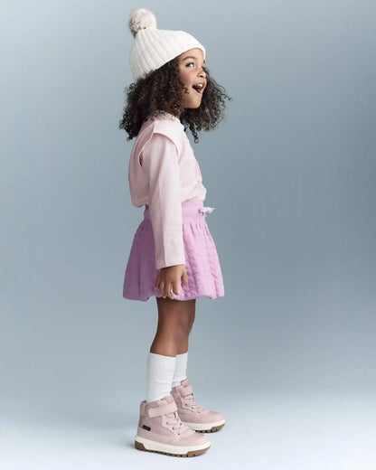 Toddler Girl Skiing Squish Long-Sleeve Top - Light Pink