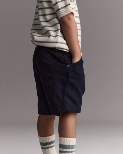Toddler Boy Bermuda Shorts - Black