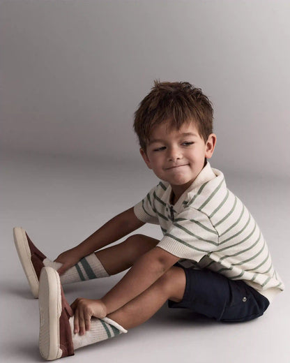 Toddler Boy Bermuda Shorts - Black