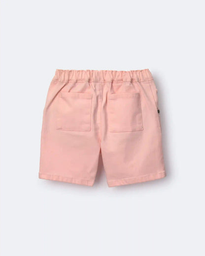 Toddler Girl Bermuda Shorts - Light Pink