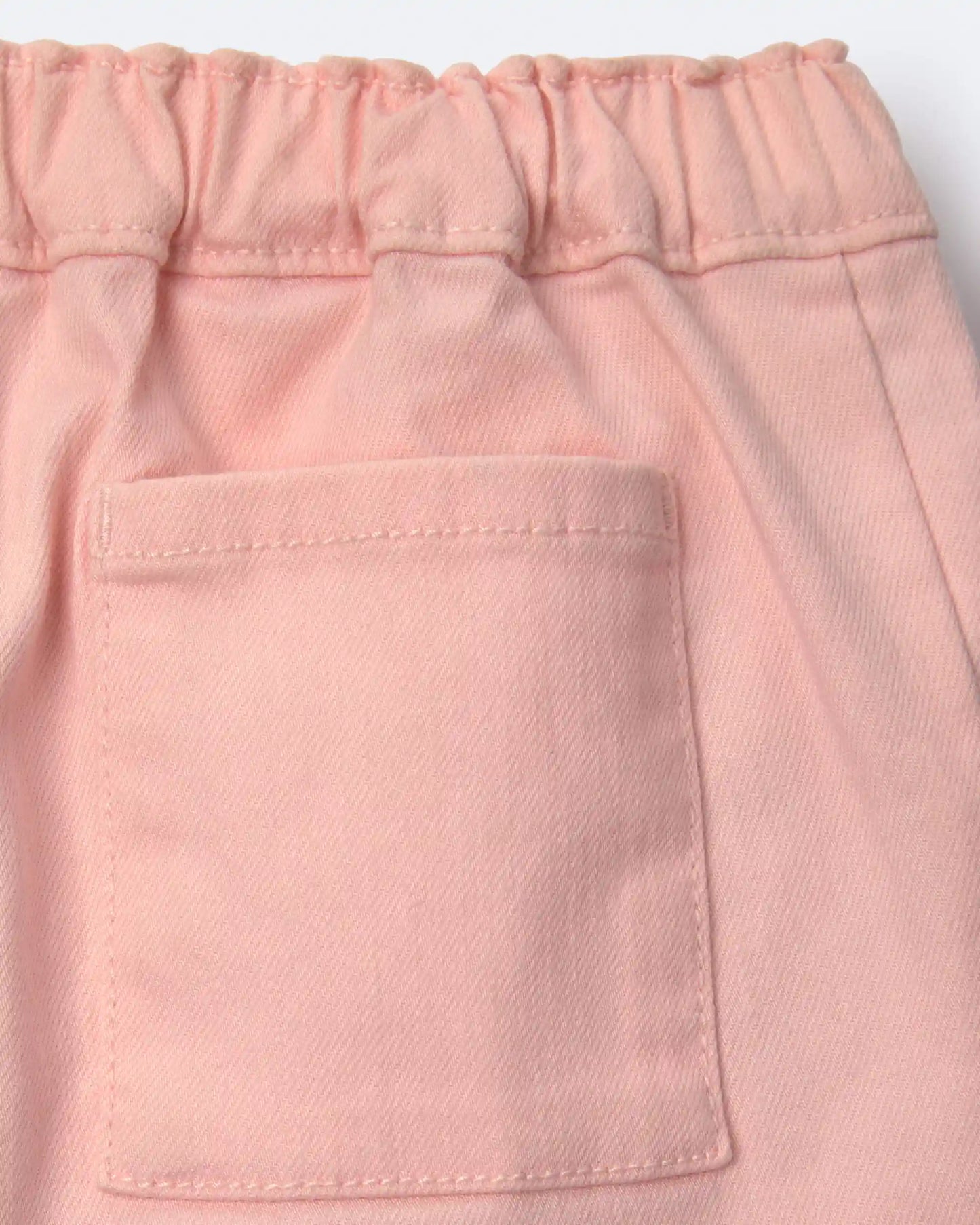 Toddler Girl Bermuda Shorts - Light Pink